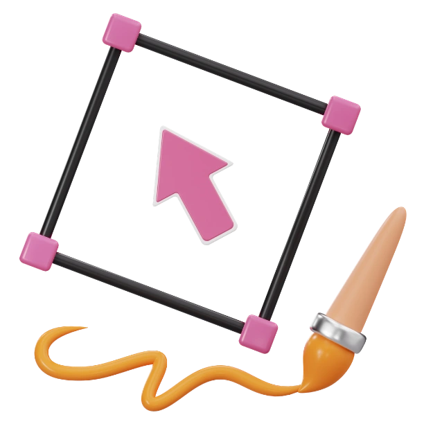 illustration creation site web design personnalisé