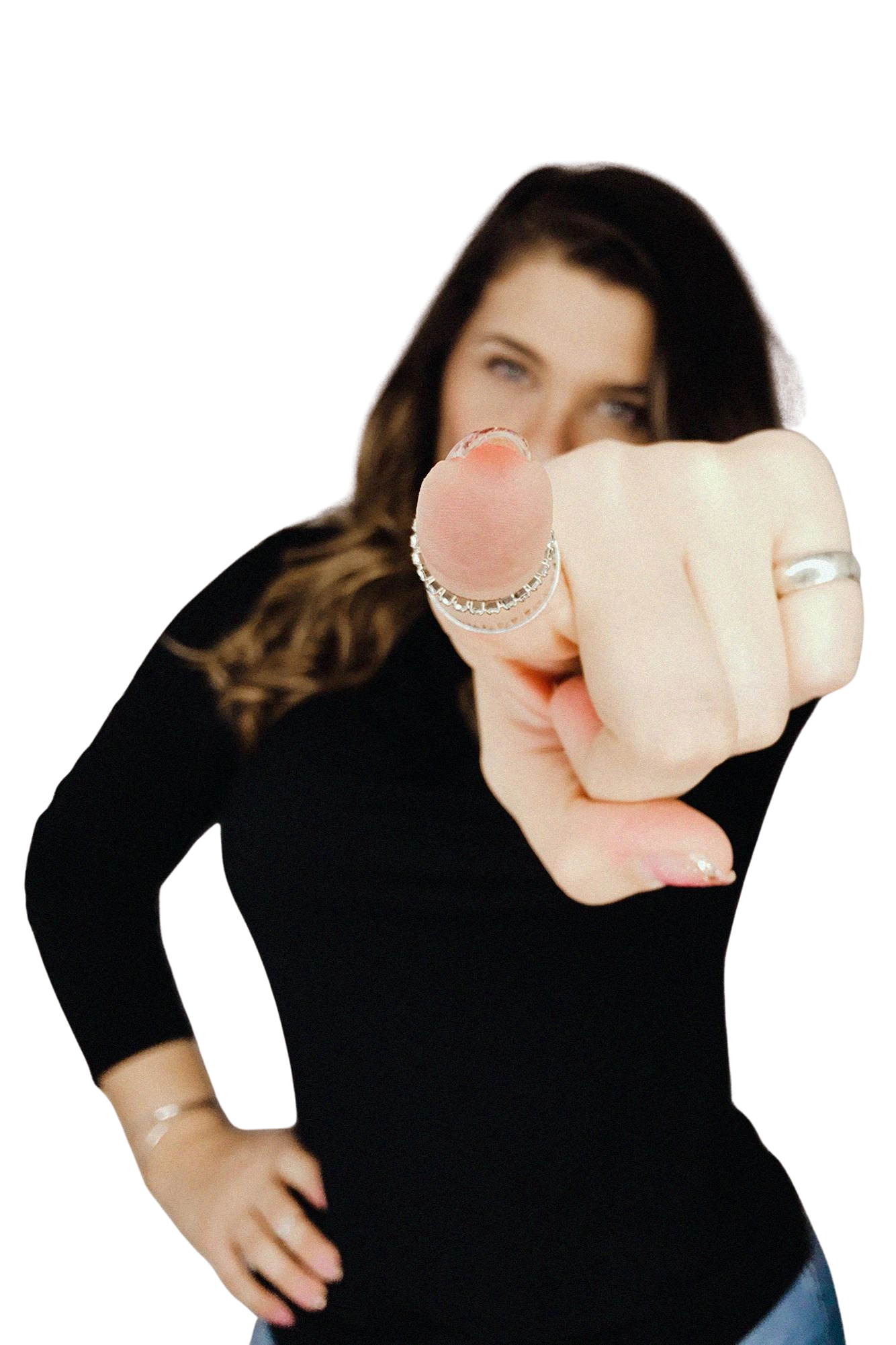 visibilite google pointe du doigt